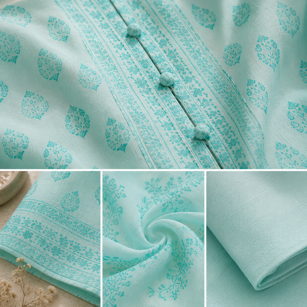 Saya Saffron Unstitched 3 Piece Lawn Suit