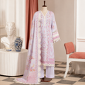 Lavender Bloom Premium Lawn – Unstitched 3 Piece Suit
