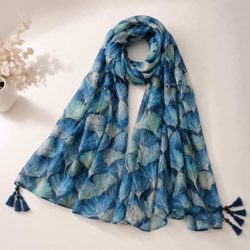 Ocean Breeze Printed Stole